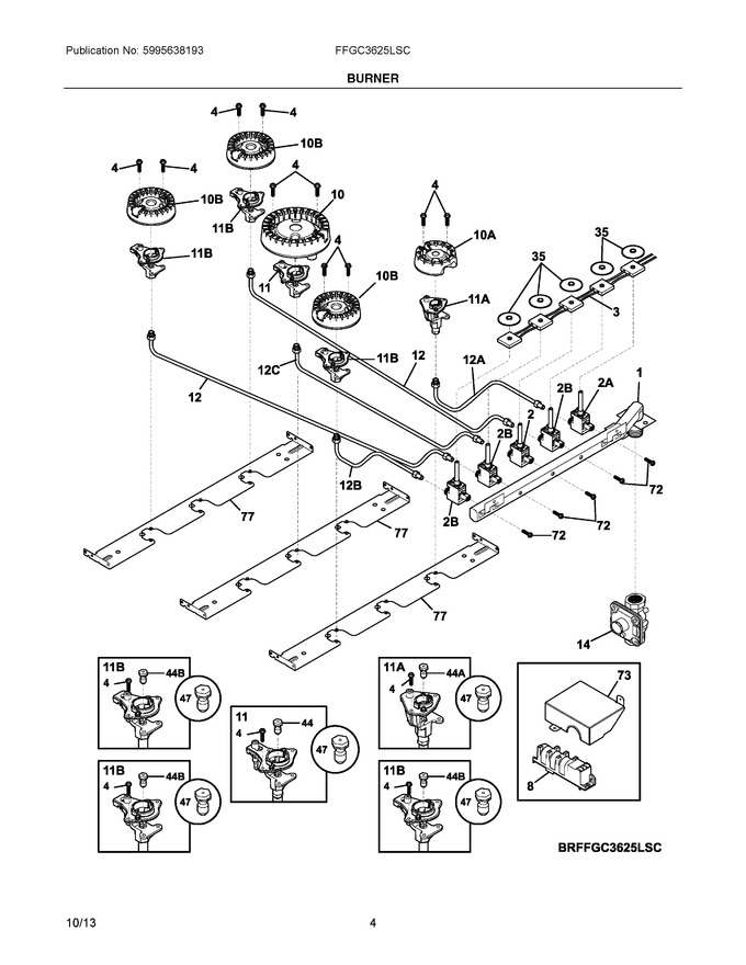 Diagram for FFGC3625LSC