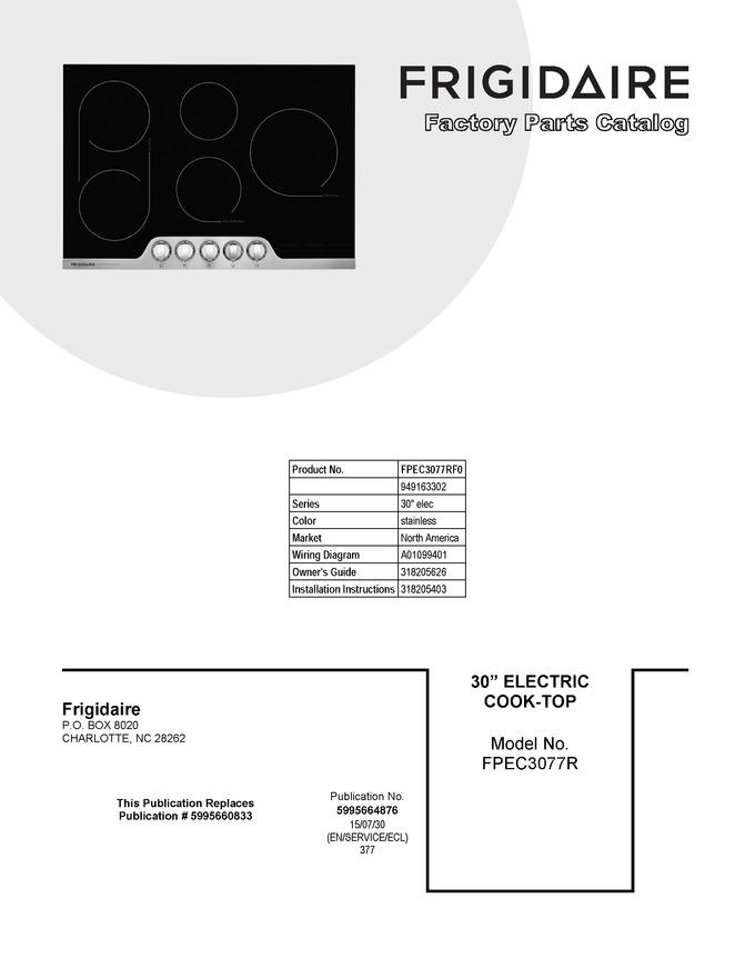 Diagram for FPEC3077RF0