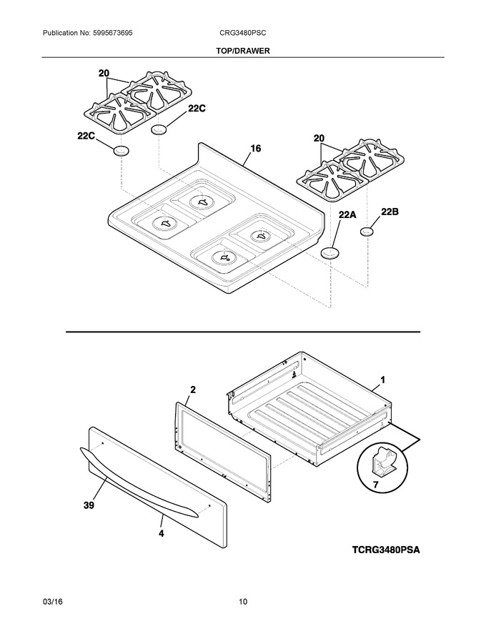 Diagram for CRG3480PSC