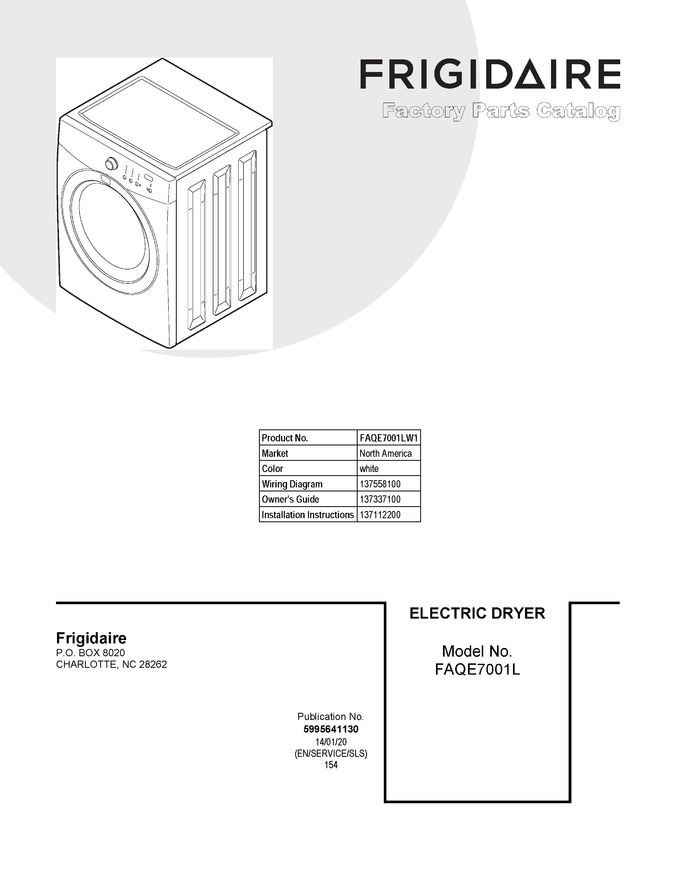 Diagram for FAQE7001LW1