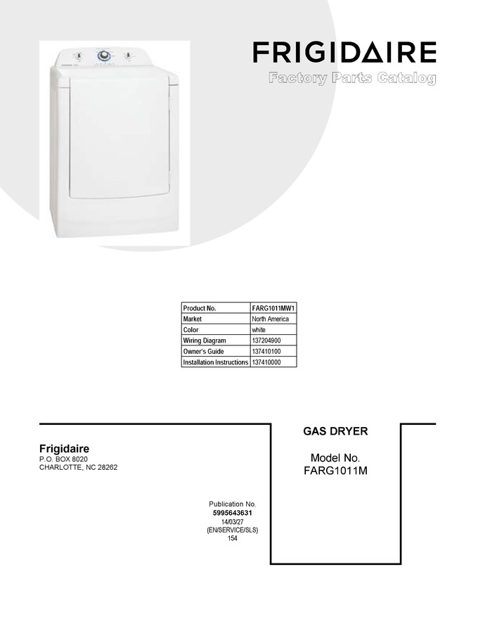 Diagram for FARG1011MW1