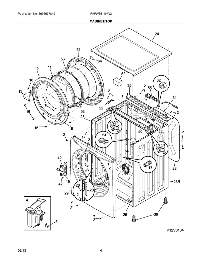 Diagram for FAFW3511KW2