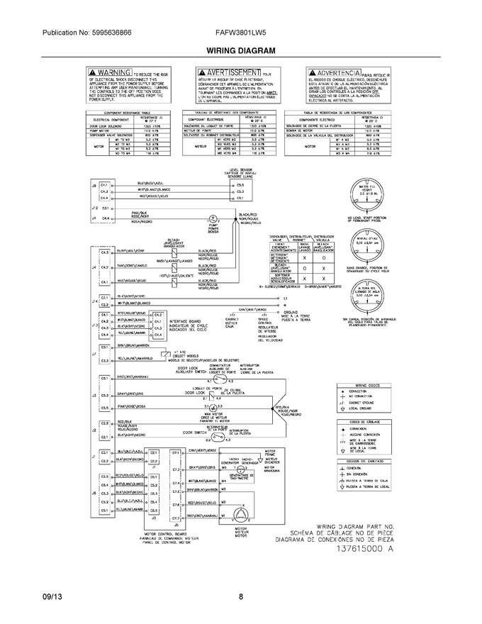 Diagram for FAFW3801LW5