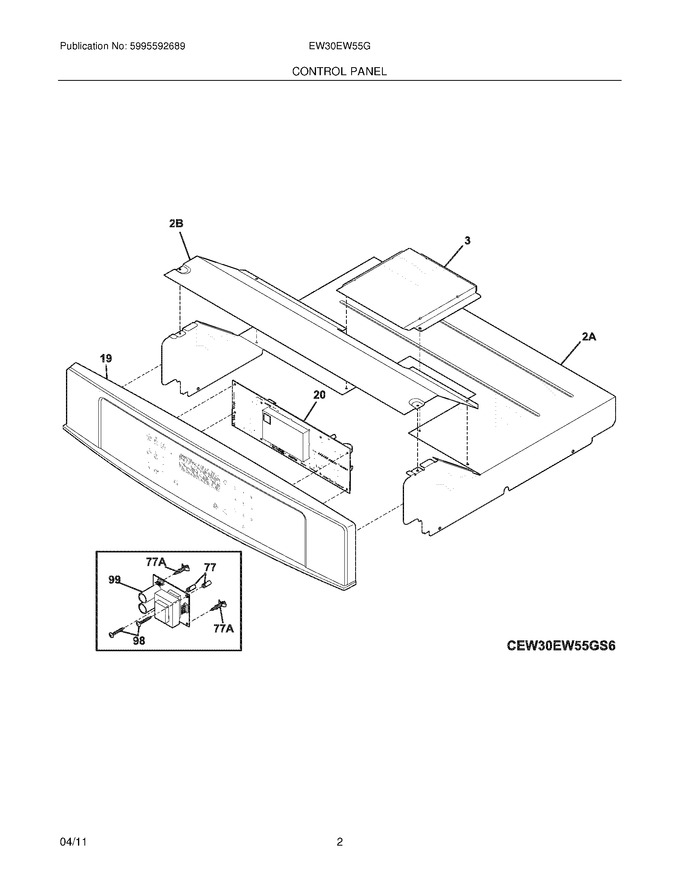 Diagram for EW30EW55GB6