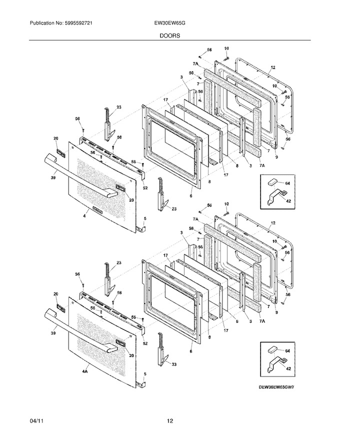 Diagram for EW30EW65GB7