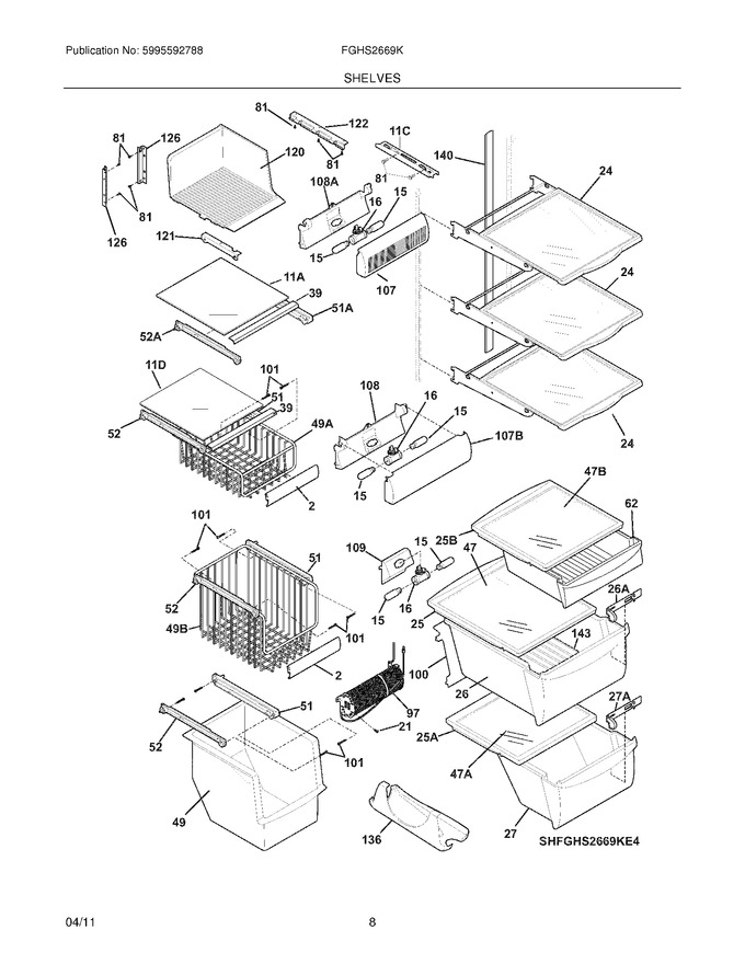 Diagram for FGHS2669KP4