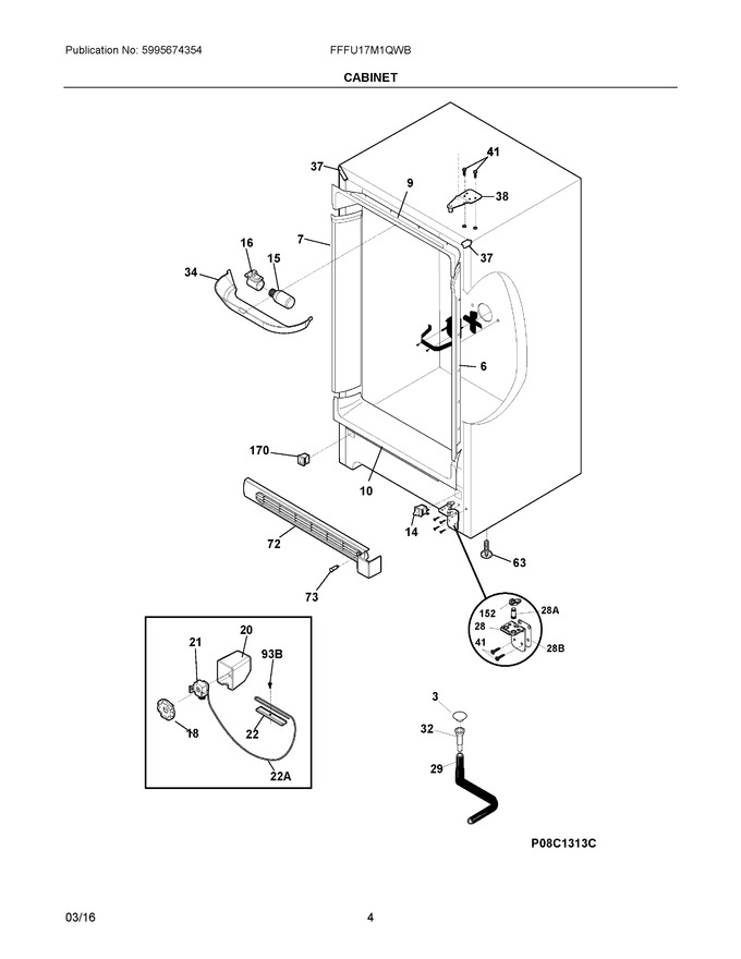 Diagram for FFFU17M1QWB