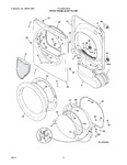 Diagram for 03 - Front Panel/lint Filter