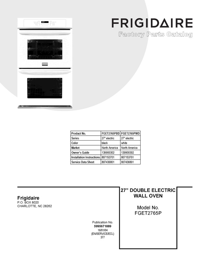 Diagram for FGET2765PBD