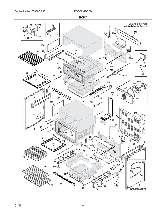 Diagram for FGGF304DPFC