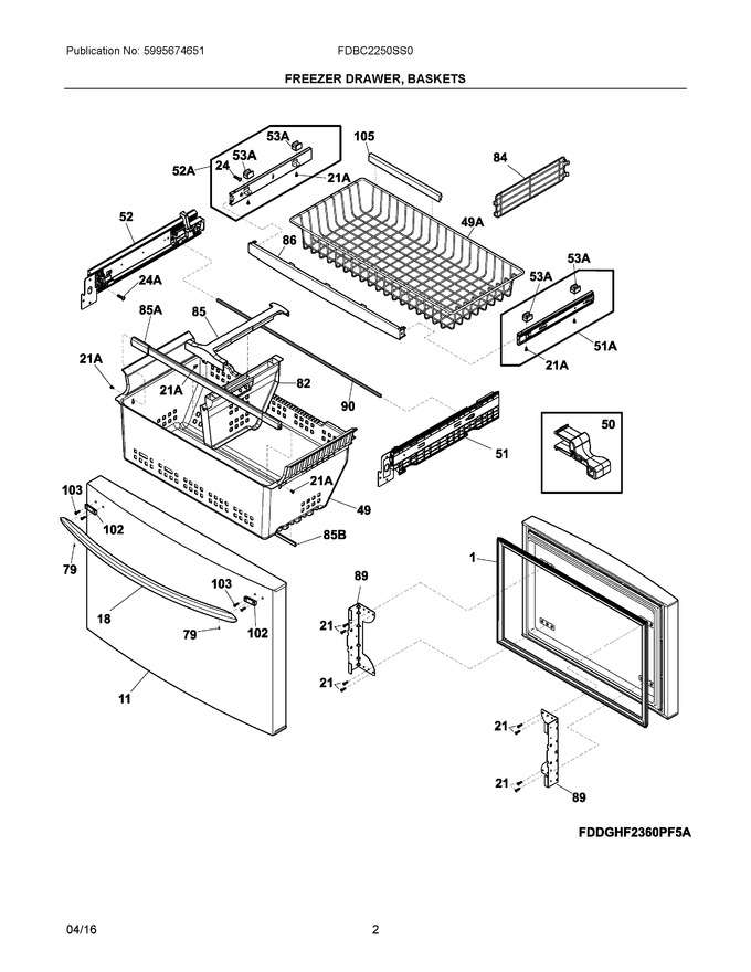 Diagram for FDBC2250SS0