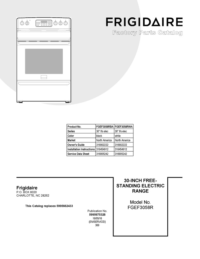 Diagram for FGEF3058RBA