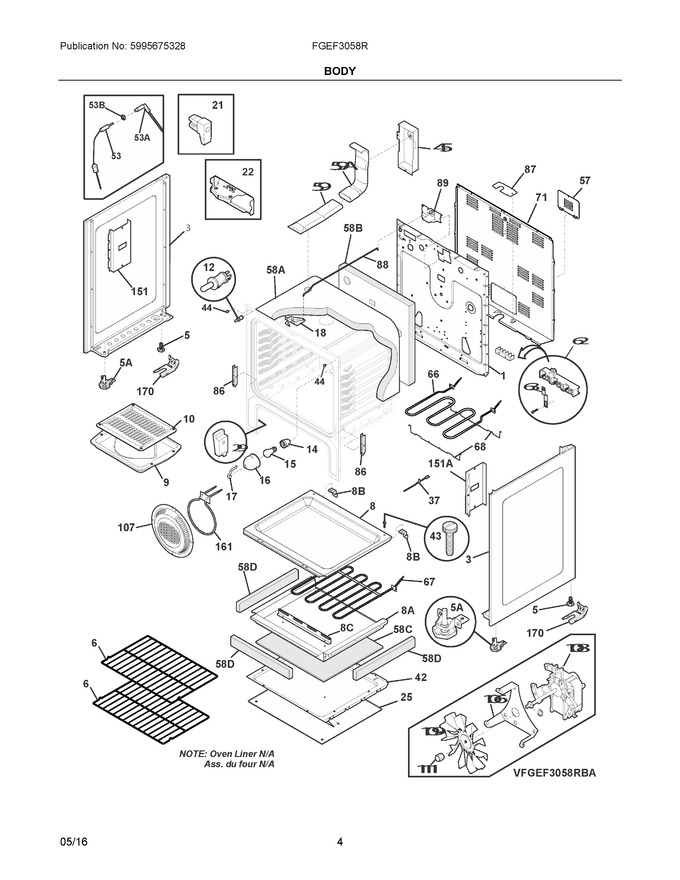 Diagram for FGEF3058RBA