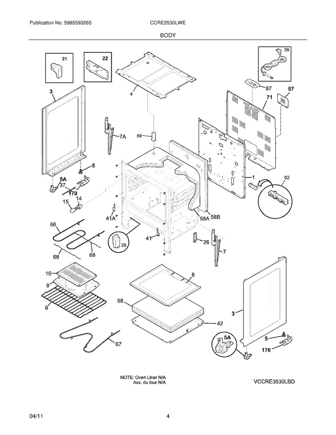 Diagram for CCRE3530LWE