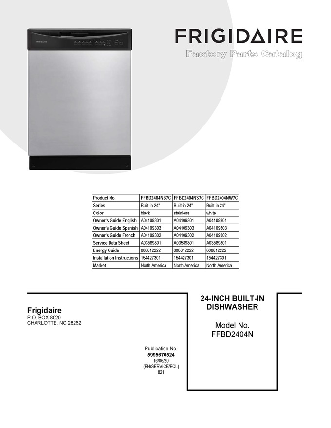 Diagram for FFBD2404NB7C