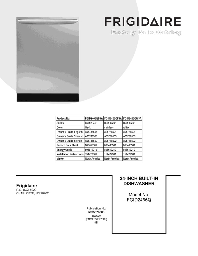 Diagram for FGID2466QB5A