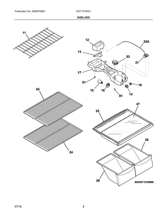 Diagram for CRT151RW1