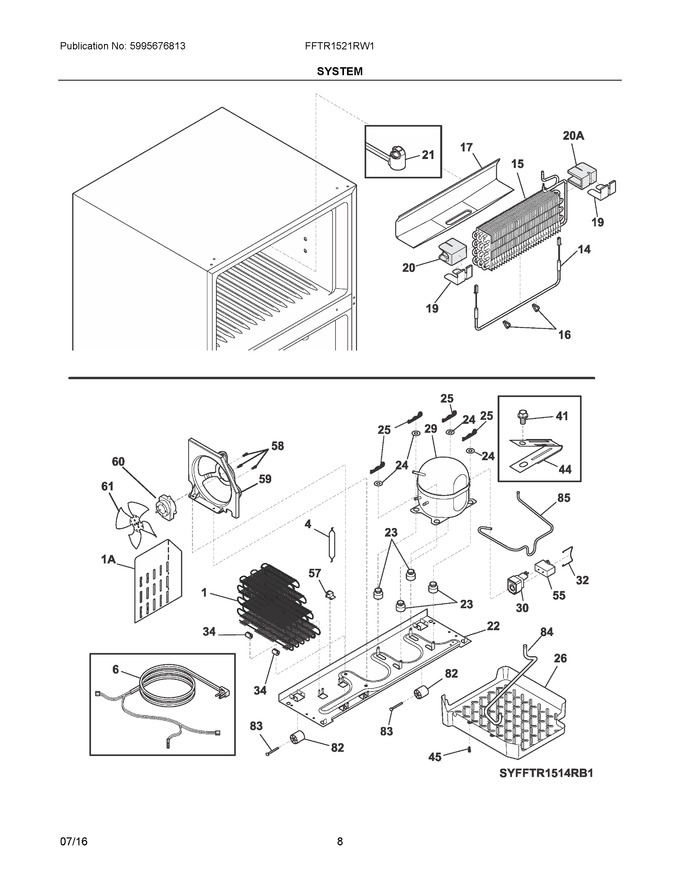 Diagram for FFTR1521RW1