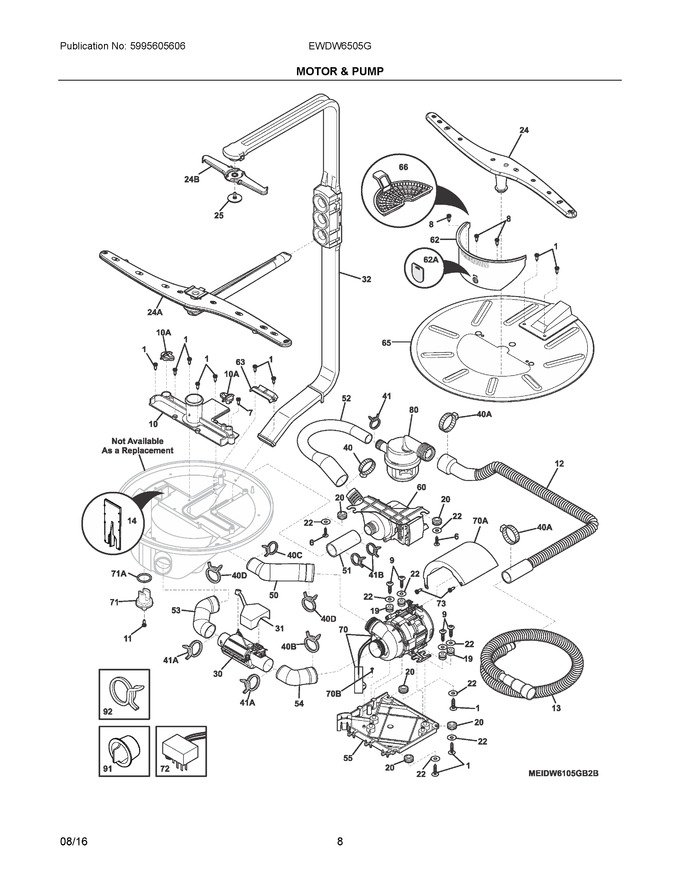 Diagram for EWDW6505GS1C