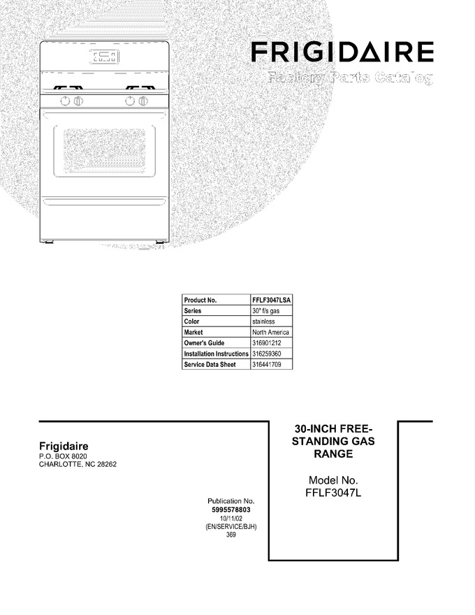 Diagram for FFLF3047LSA