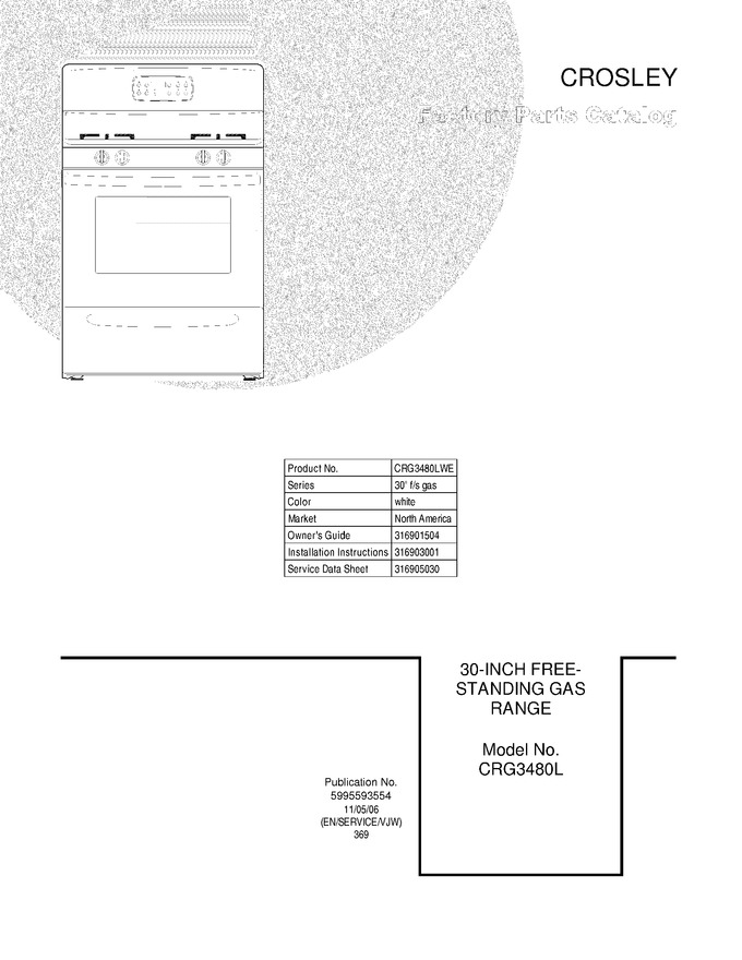 Diagram for CRG3480LWE