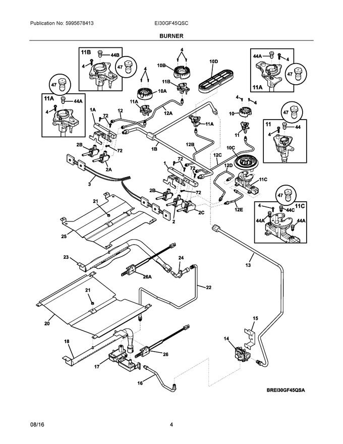 Diagram for EI30GF45QSC