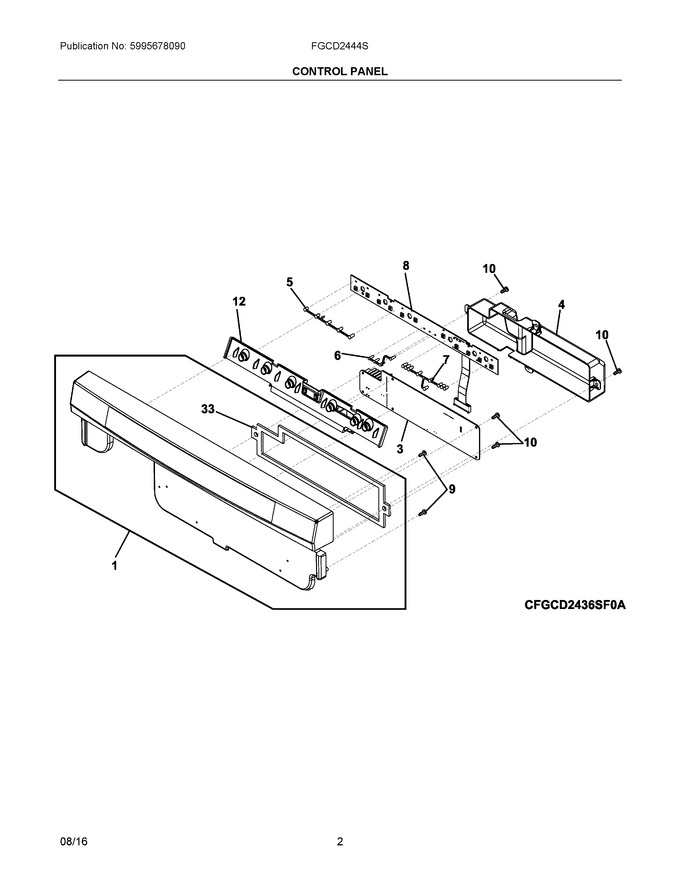 Diagram for FGCD2444SF0A