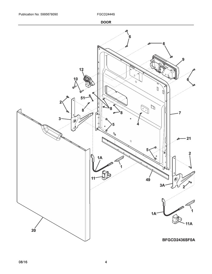 Diagram for FGCD2444SF0A