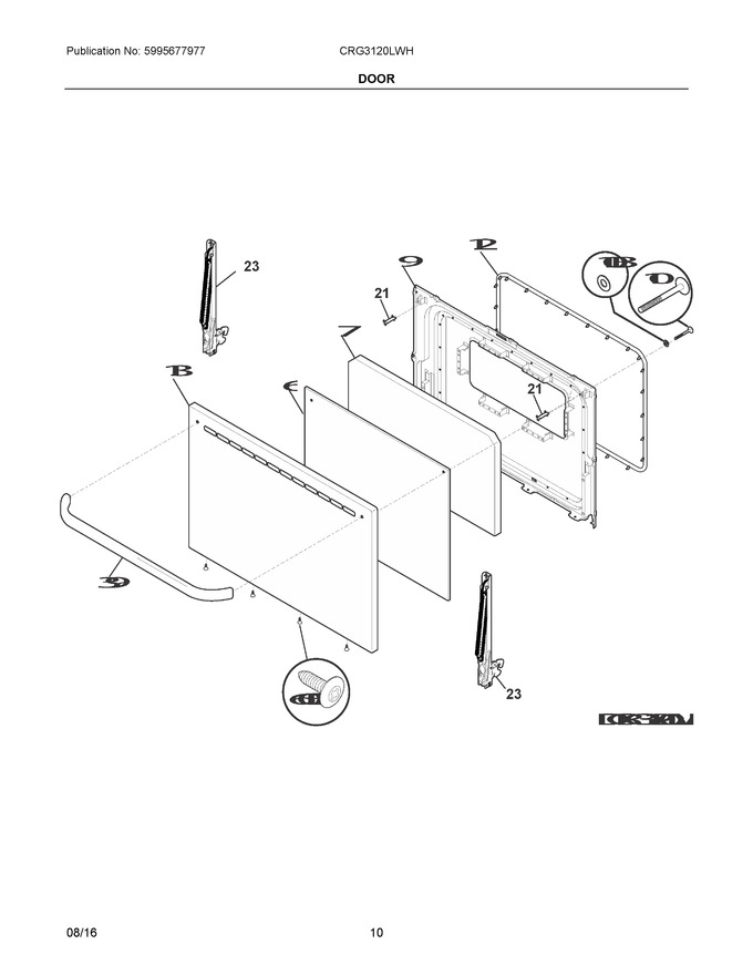 Diagram for CRG3120LWH