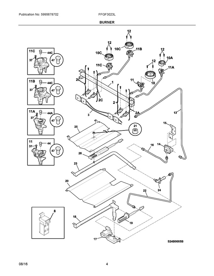 Diagram for FFGF3023LBG