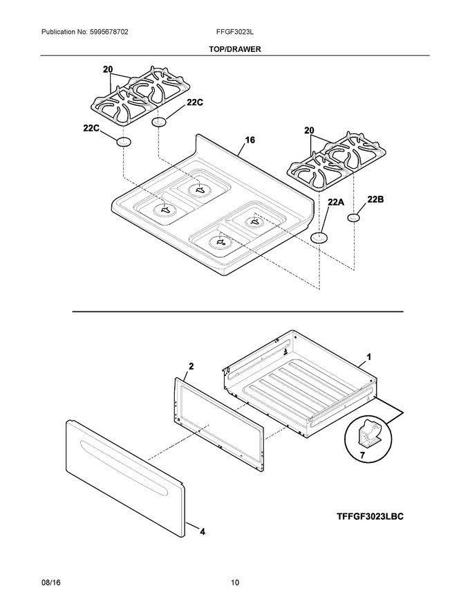 Diagram for FFGF3023LBG