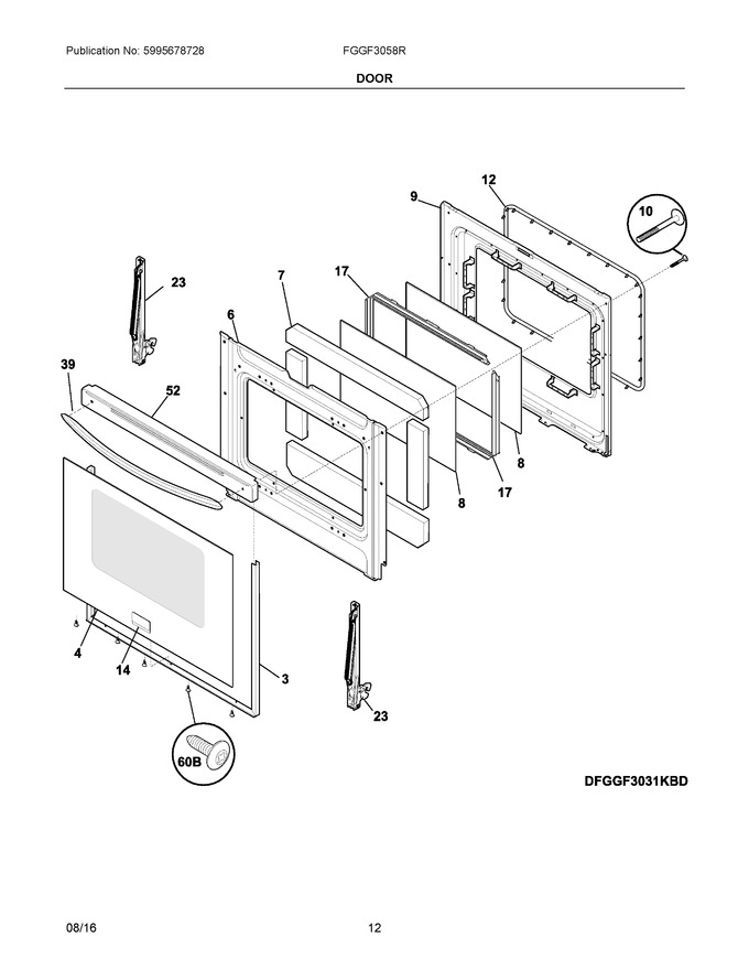 Diagram for FGGF3058RWC