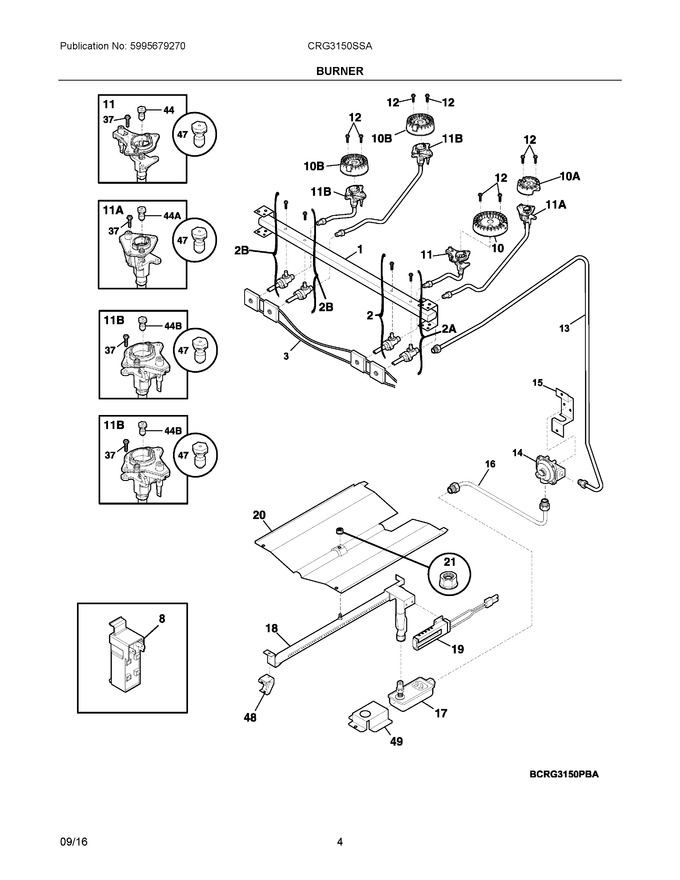 Diagram for CRG3150SSA