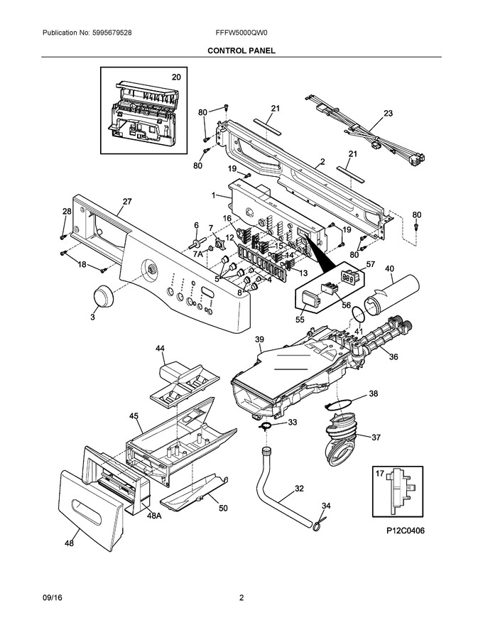 Diagram for FFFW5000QW0