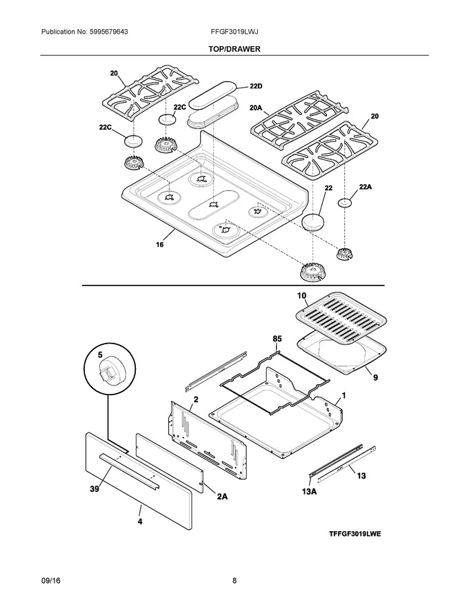 Diagram for FFGF3019LWJ