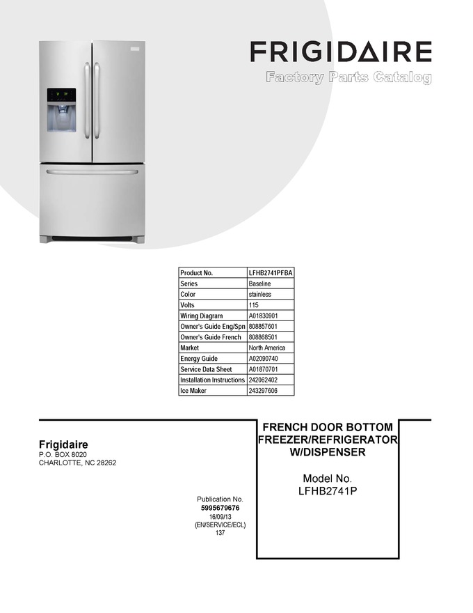 Diagram for LFHB2741PFBA