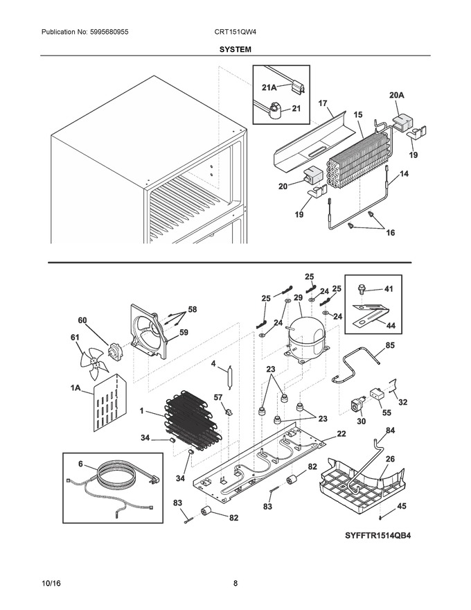 Diagram for CRT151QW4