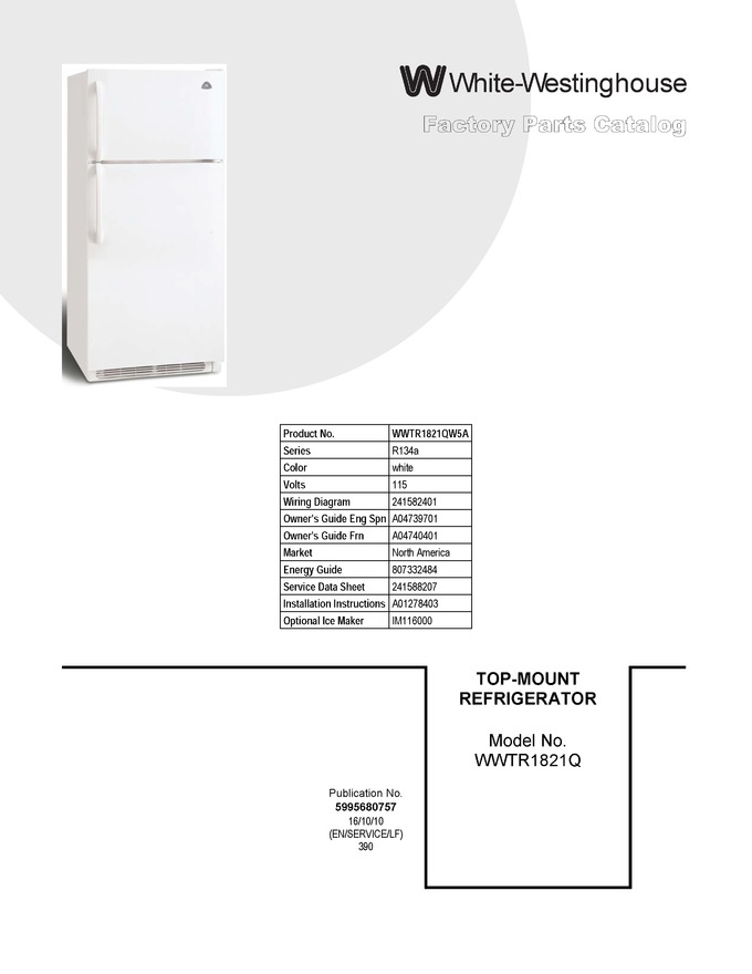 Diagram for WWTR1821QW5A