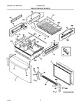 Diagram for 02 - Freezer Drawer, Baskets