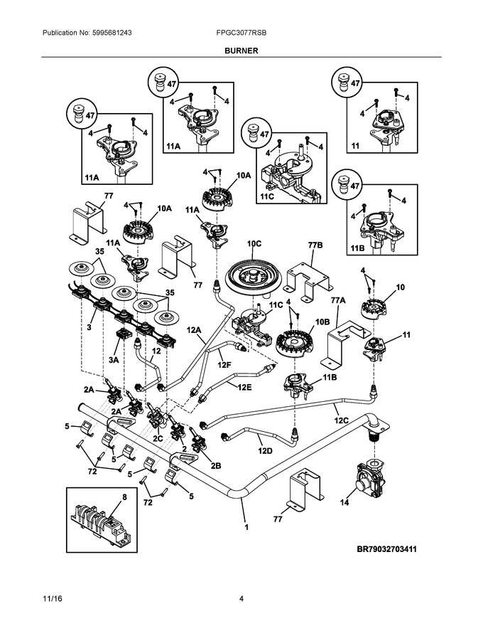 Diagram for FPGC3077RSB