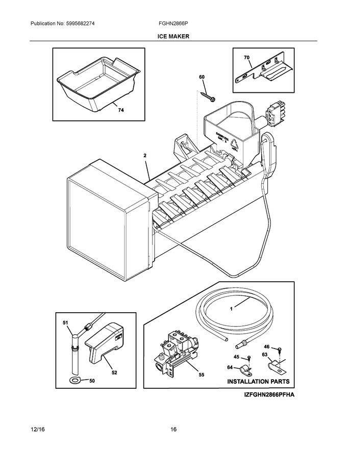 Diagram for FGHN2866PFHA