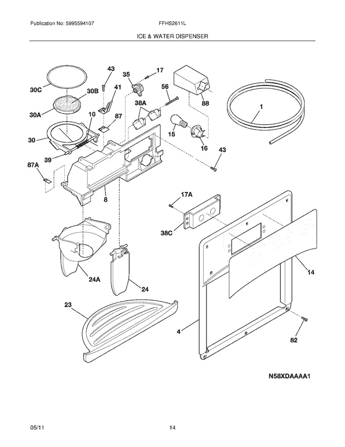 Diagram for FFHS2611LB0