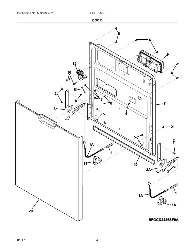 Diagram for CDBEH950SW1A