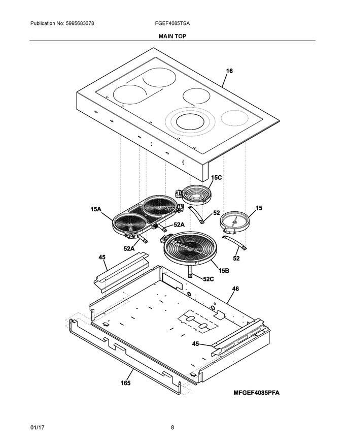 Diagram for FGEF4085TSA