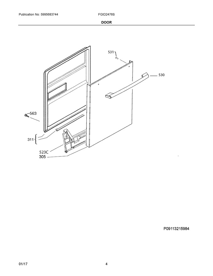 Diagram for FGID2476SW0A