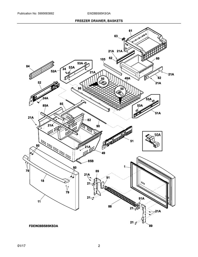 Diagram for EW28BS85KSGA