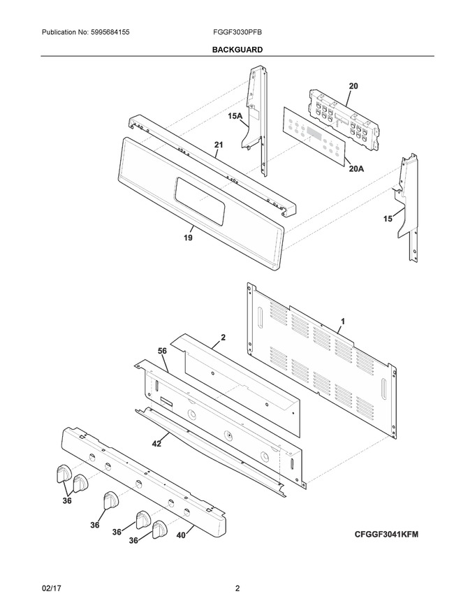 Diagram for FGGF3030PFB