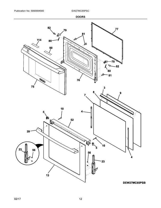 Diagram for EW27MC65PSC