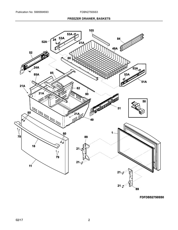 Diagram for FDBN2750SS3