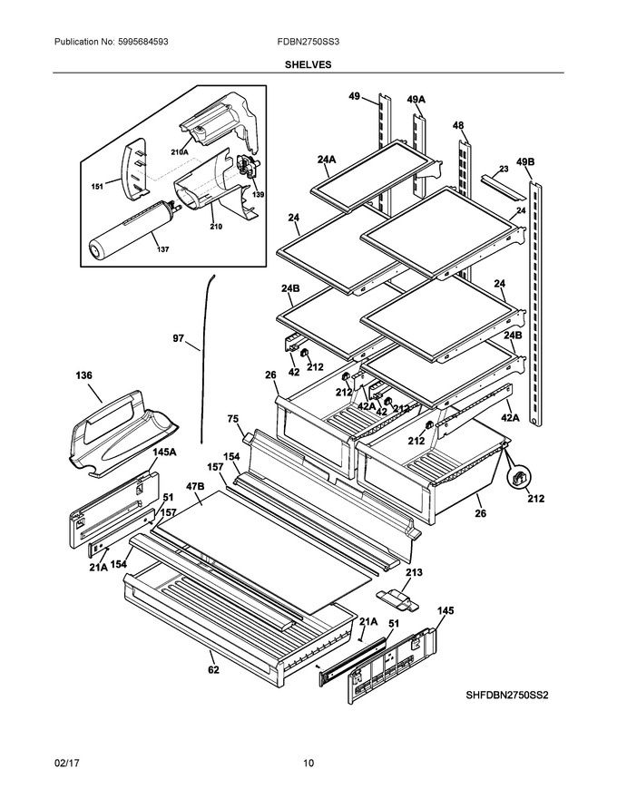 Diagram for FDBN2750SS3